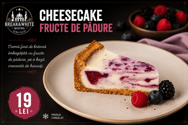 Cheesecake cu Fructe de Padure